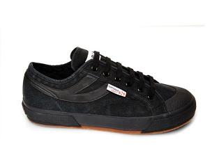 Superga 2750 Cotu Panatta Full Black - Mens Superga Low top Shoes